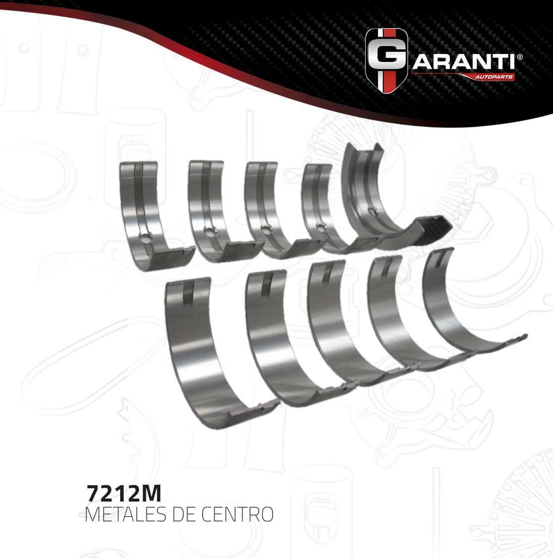 COJINETES DE BANCADA CRUZ